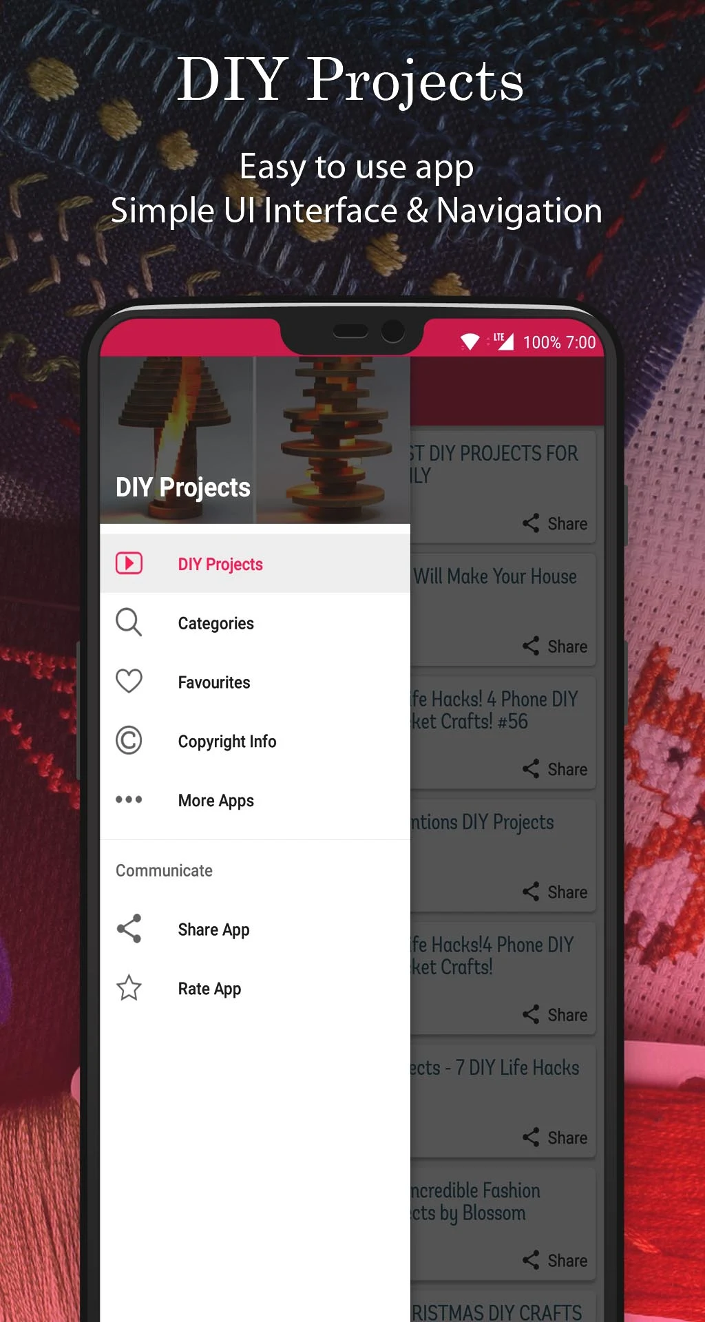 DIY Projects screenshot