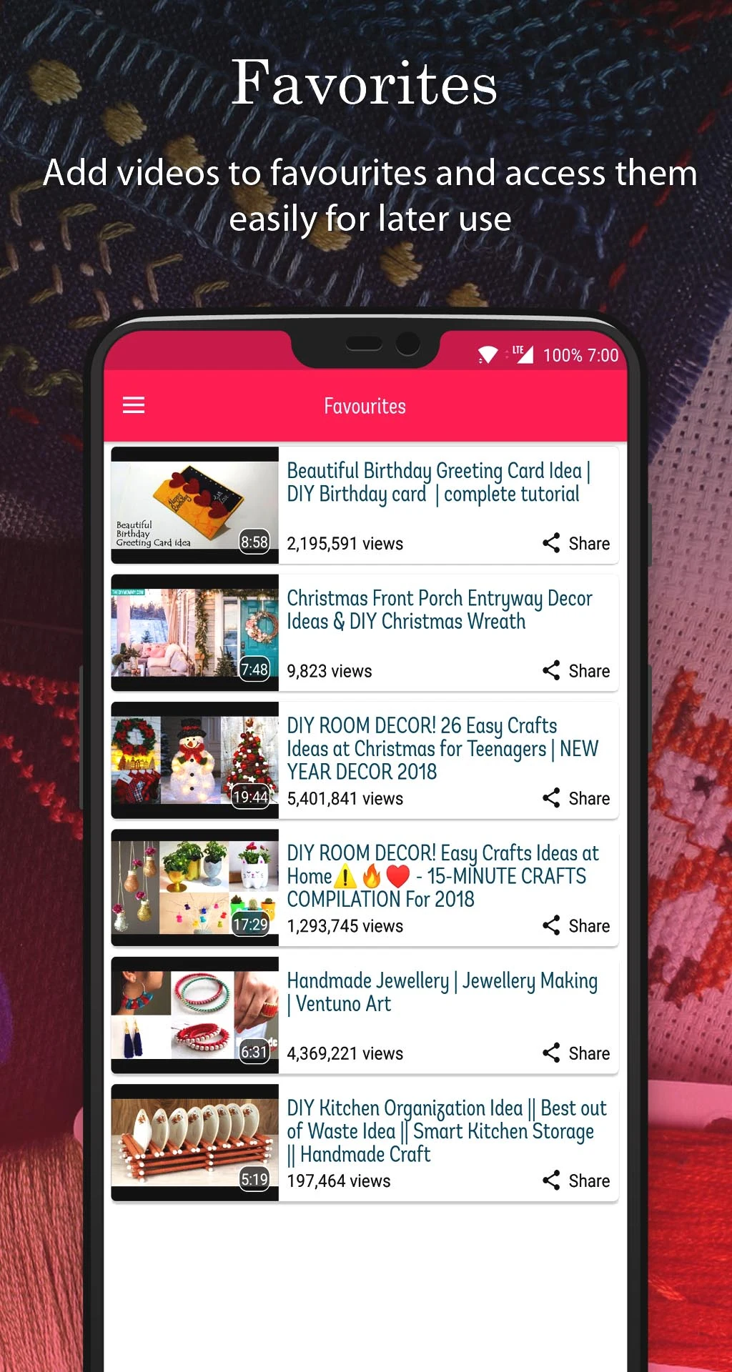 DIY Projects screenshot